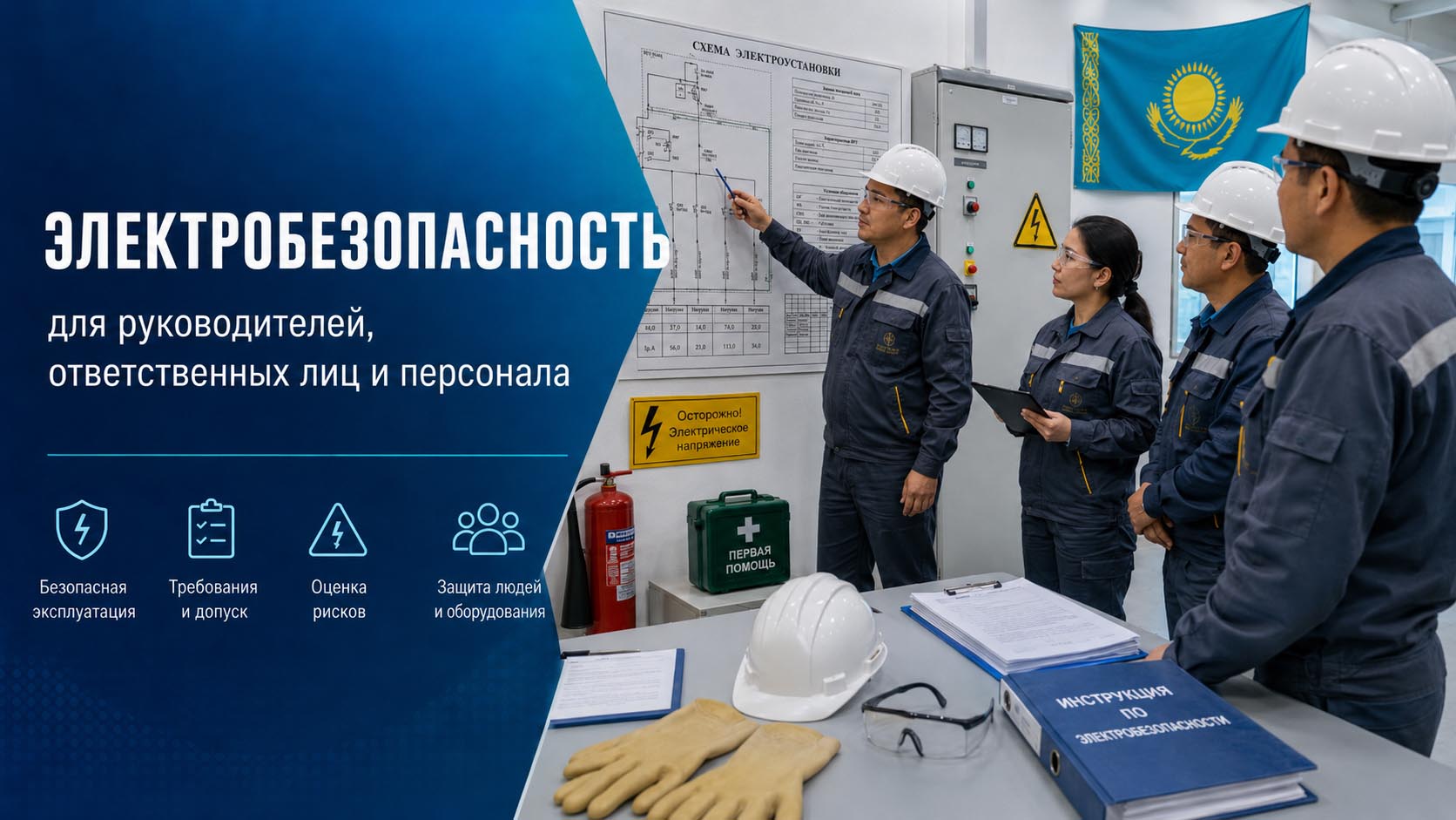 Электробезопасность для руководителей, ответственных лиц и персонала